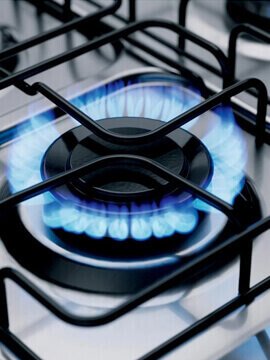 Conversão de gás para fogões, cooktops e fornos