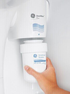 Troca de filtro para refrigeradores